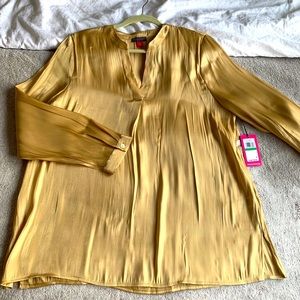 Gold Vince Canute Blouse